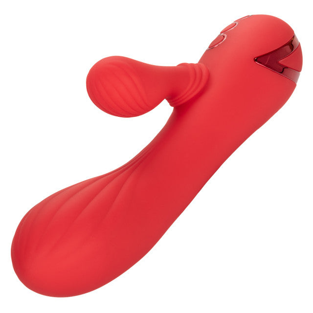 Swinging Teaser Heated Rechargeable Silicone Rabbit Vibrator | California Dreaming Palisades Passion