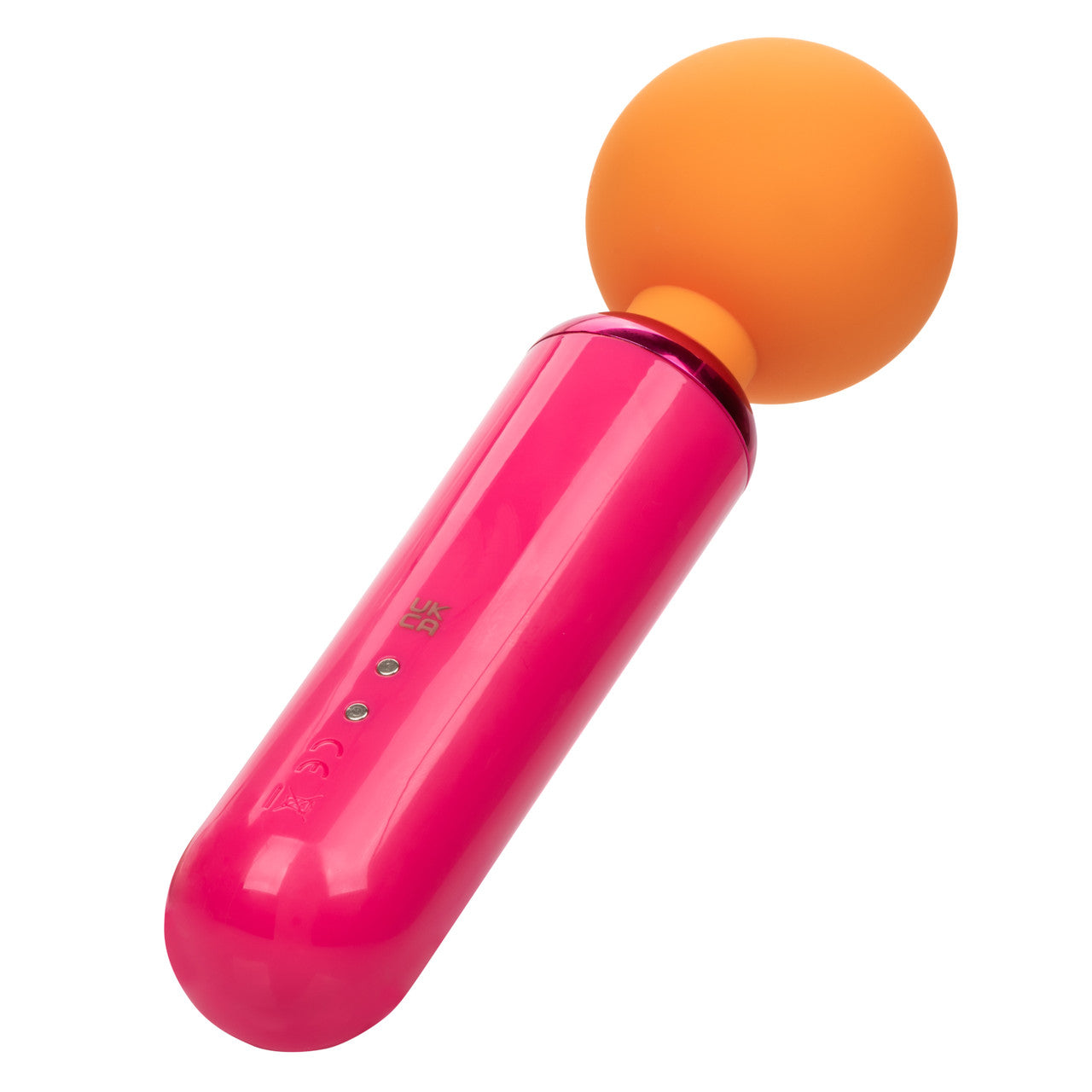 Naughty Bits Home Cumming Queen Rechargeable Silicone Vibrating Wand - Pink vibrating wand with flexible silicone head, 10 vibration functions, waterproof design, and USB rechargeable.
Keywords: silicone vibrating wand, Naughty Bits collection, pink waterproof vibrator, flexible head massager, 10-function wand, USB rechargeable vibrator, phthalate-free massager, personal massager wand, bold pink vibrator.