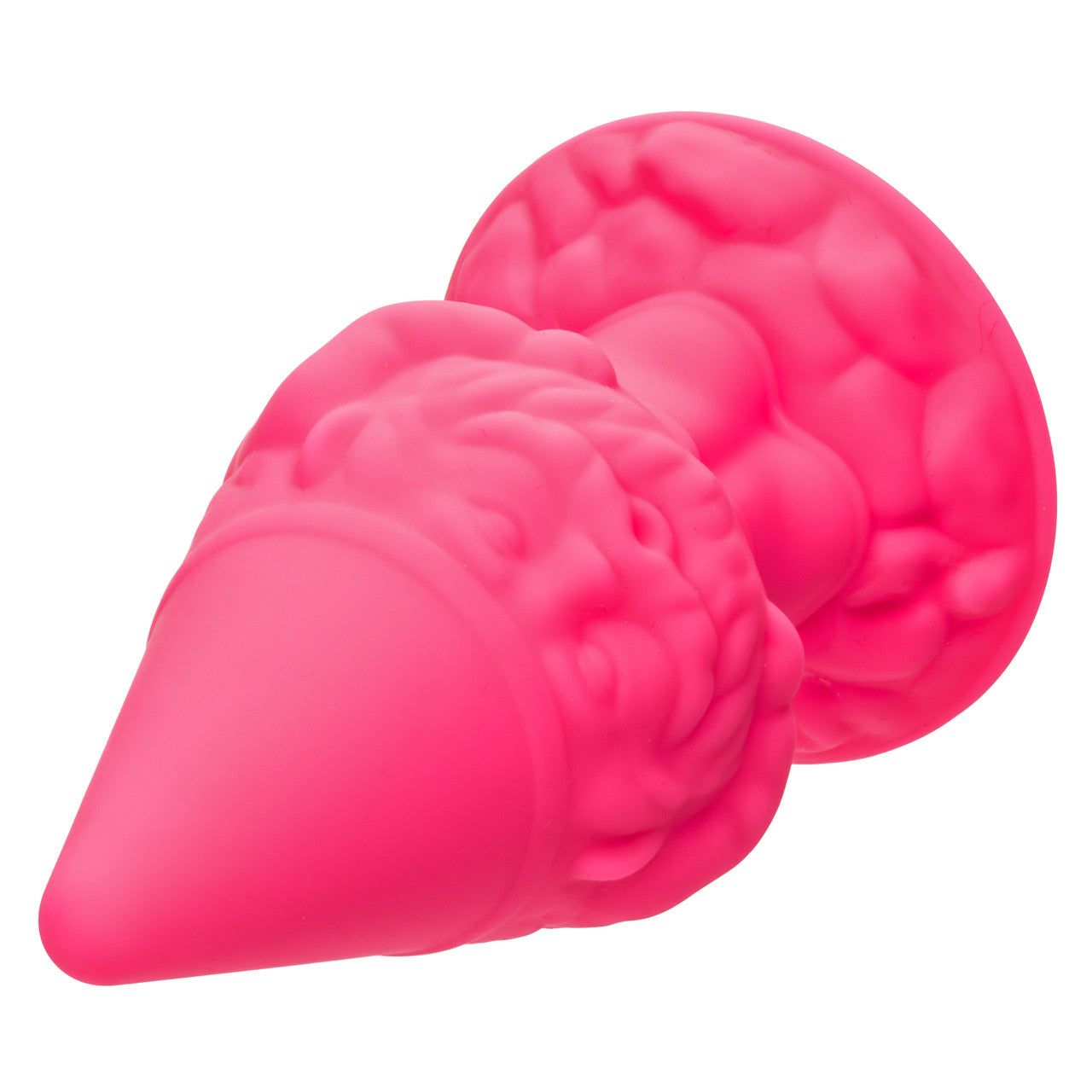 Pink silicone gnome-shaped butt plug with rippled texture, 2-inch girth, flanged base, and body-safe waterproof design.
Keywords: Naughty Bits Anal Gnome, gnome butt plug, pink silicone butt plug, textured anal plug, 2-inch girth anal toy, body-safe anal plug, waterproof butt plug, flanged base anal toy, whimsical anal plug, playful silicone plug.