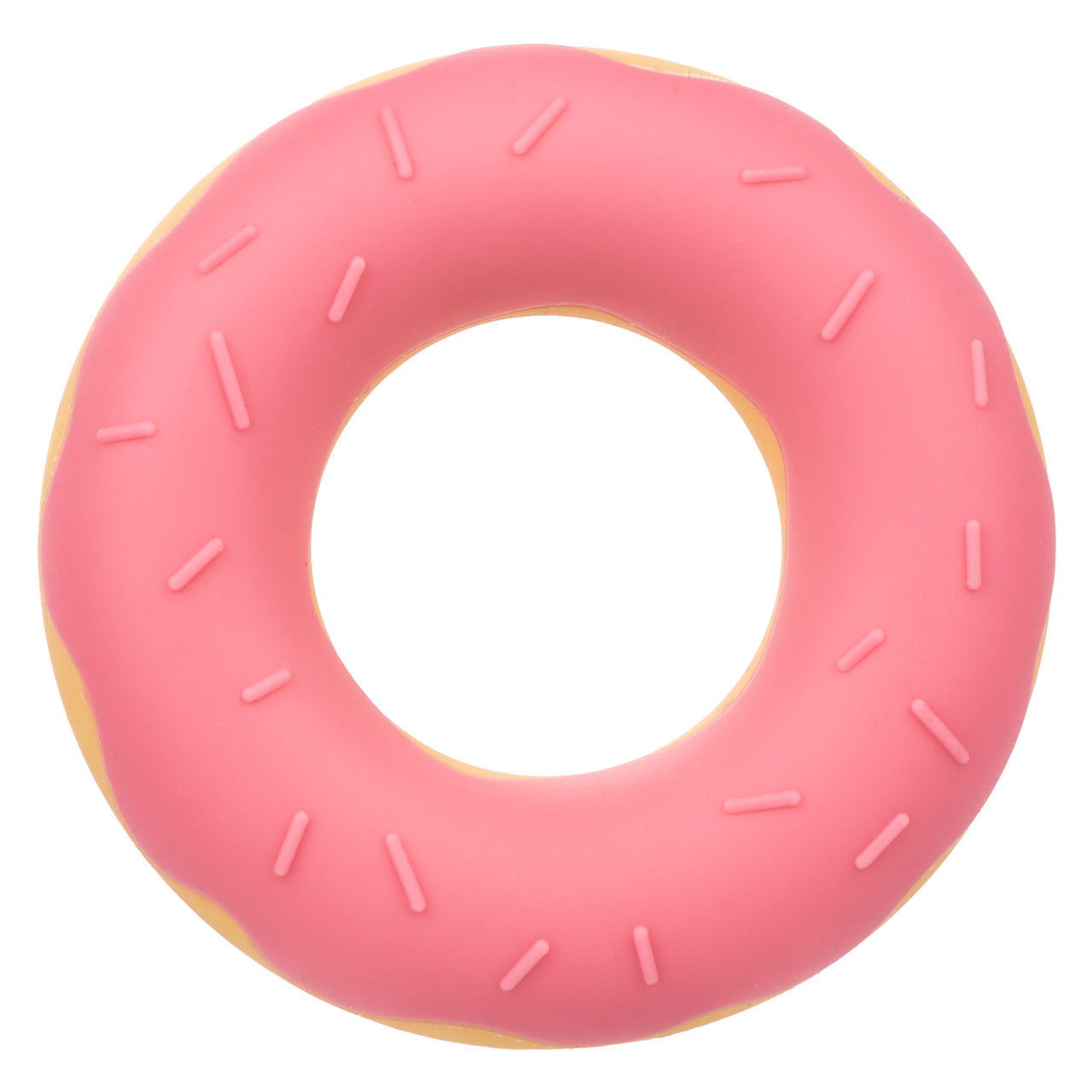 Naughty Bits Dickin' Donuts Silicone Donut Cock Ring
Pink silicone donut-shaped cock ring for enhanced stamina, sensitivity, and erection support, part of the Naughty Bits collection.
Keywords: silicone cock ring, donut-shaped cock ring, Naughty Bits collection, pink penis ring, waterproof cock ring, phthalate-free cock ring, erection support ring, playful cock ring, stamina-enhancing ring.