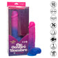 Pink and blue glitter ombré vibrating dildo with suction cup base, 10 vibration functions, and real-feel silicone shaft.
Keywords: vibrating dildo, glitter dildo, XL vibrating dildo, real-feel silicone dildo, suction cup vibrator, waterproof dildo, Naughty Bits collection, pink and blue ombré dildo, 10-function vibrator, rechargeable glitter dildo.