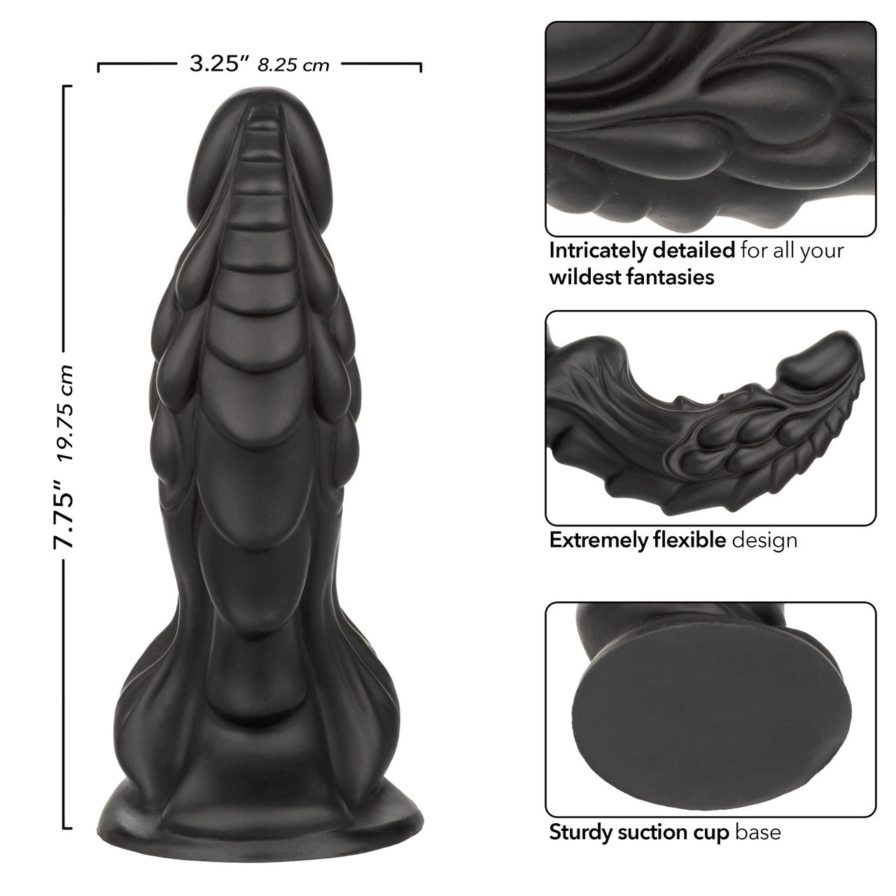 7.75" Monster Dong™ The Martian Liquid Silicone Dildo | CalExotics