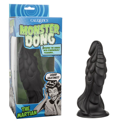 Monster Dong, The Martian dildo, 7.75-inch dildo, Liquid Silicone dildo, silicone fantasy dildo, suction cup dildo, waterproof dildo, phthalate-free dildo, realistic fantasy dildo, adventurous sex toy, body-safe silicone toy, flexible dildo, detailed fantasy dildo, hands-free dildo, shower-safe dildo, bath-safe dildo, suction base toy, premium silicone toy, black dildo, luxurious sex toy, life-like monstrous dildo, fantasy-themed adult toy, bold pleasure dildo, Monster Dong The Martian