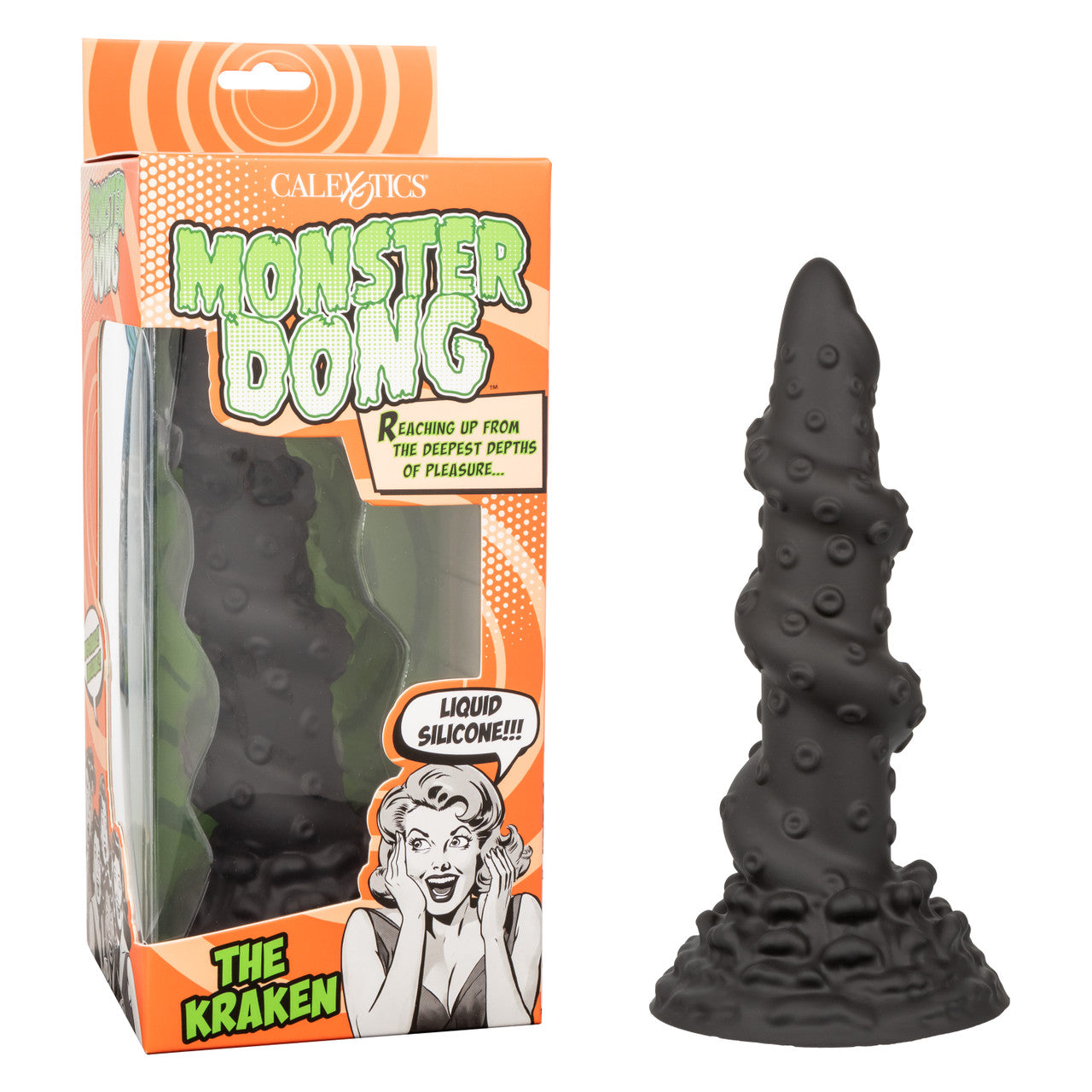 8" Monster Dong™ The Kraken Silicone Dildo | Cal Exotics