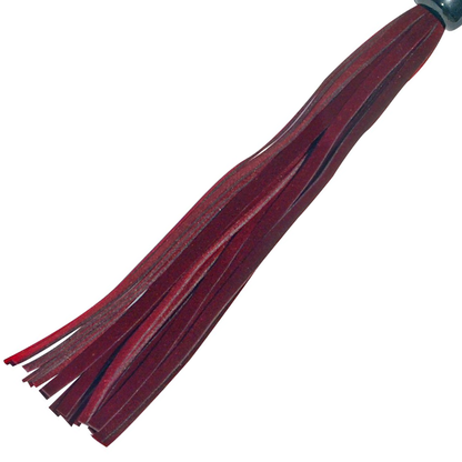 Sex & Mischief Enchanted Flogger: Soft velvet falls, lightweight handle, and wrist loop for teasing or firm lashes. Perfect for beginners and pros alike.