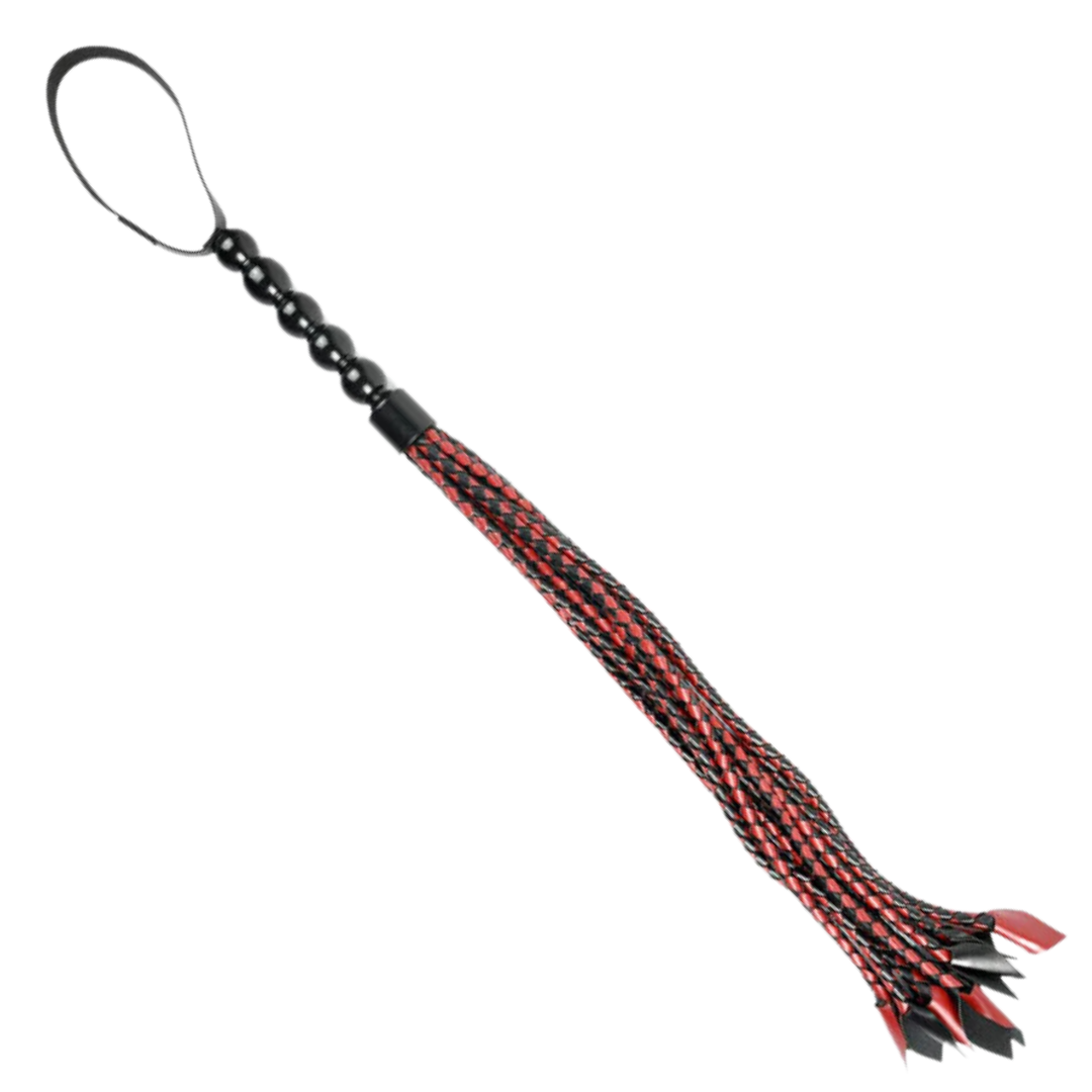 Saffron Braided Flogger by Sportsheets