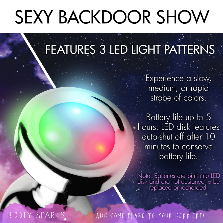 Silicone Light-Up LED Anal Plug | Booty Sparks