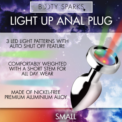 Silicone Light-Up LED Anal Plug | Booty Sparks