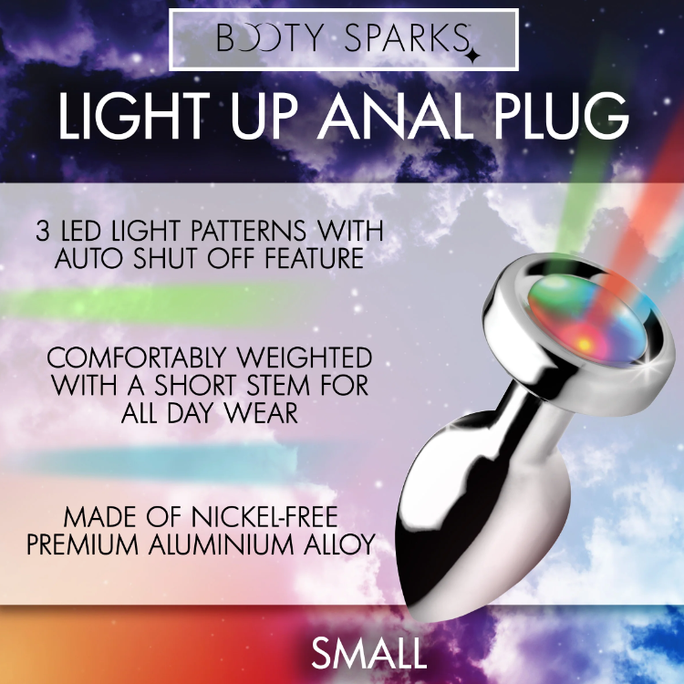 Silicone Light-Up LED Anal Plug | Booty Sparks