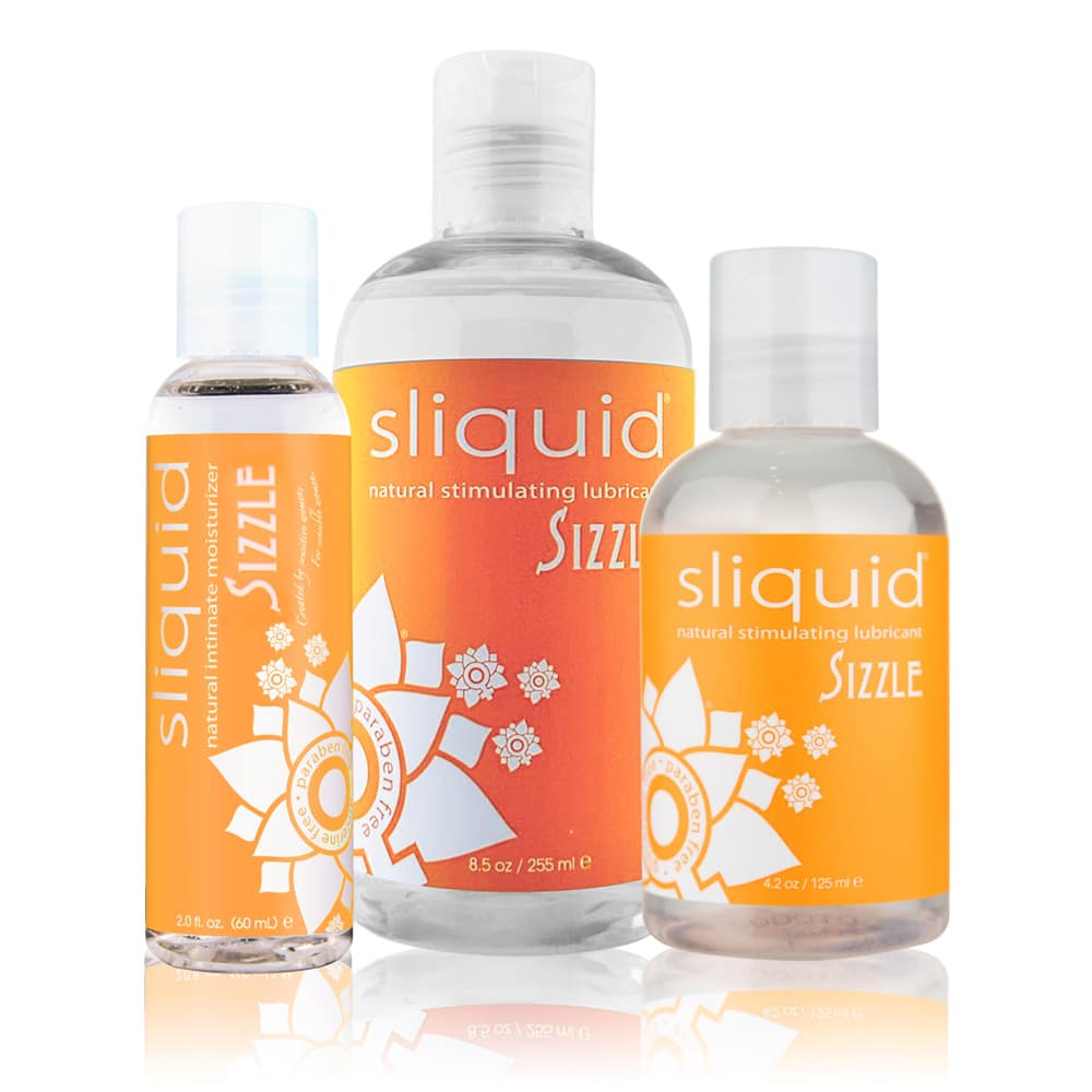 Sliquid Sizzle | Natural Water Based Warming Lubricant