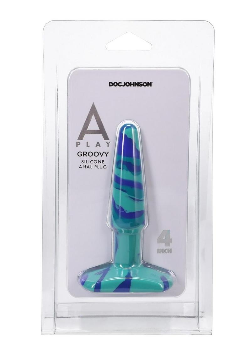 A-Play Groovy Silicone Anal Butt Plug