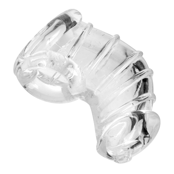 Clear Detained Soft Body Chastity Cage | Master Series