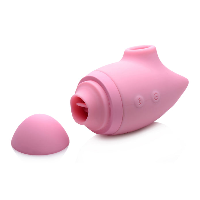 Inmi Shegasm Kitty Licker 5x Silicone Rechargeable Clit Stimulator