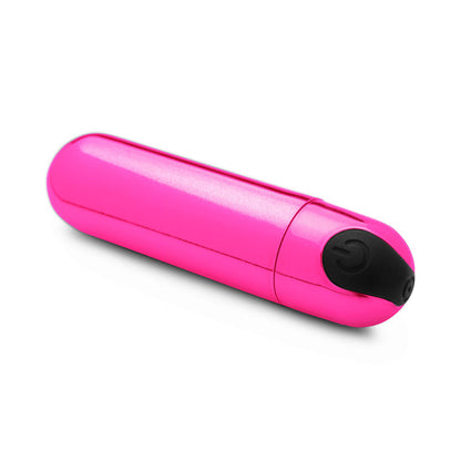 10x Vibrating Metallic Rechargeable Bullet Vibrator | Bang!