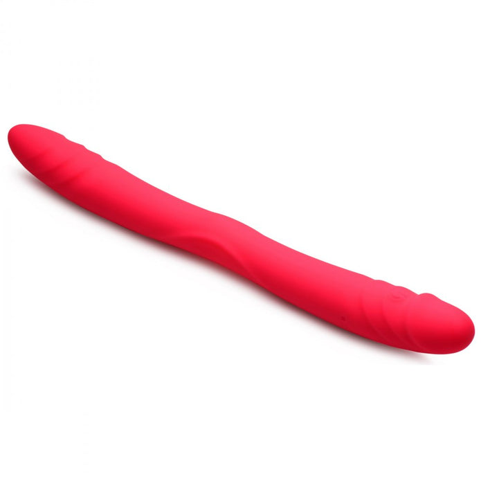 7x Double Down Rechargeable Silicone Double Dildo with Remote Control | Inmi