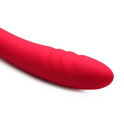 7x Double Down Rechargeable Silicone Double Dildo with Remote Control | Inmi