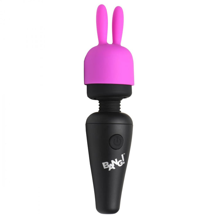 Mini wand vibrator with 3 speeds, 7 patterns, and three attachments for versatile pleasure.
Keywords: compact wand vibrator, travel-friendly vibrator, silicone wand with attachments, 3-speed wand vibrator, 7-pattern vibrator, pinpoint attachment wand, rabbit-style attachment wand, body-safe silicone vibrator, rechargeable mini wand, splashproof mini wand.