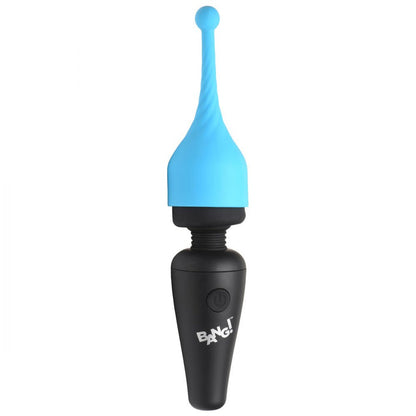 Mini wand vibrator with 3 speeds, 7 patterns, and three attachments for versatile pleasure.
Keywords: compact wand vibrator, travel-friendly vibrator, silicone wand with attachments, 3-speed wand vibrator, 7-pattern vibrator, pinpoint attachment wand, rabbit-style attachment wand, body-safe silicone vibrator, rechargeable mini wand, splashproof mini wand.