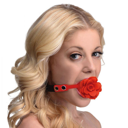 Blossom Gag Silicone Rose Gag ♥ Master Series