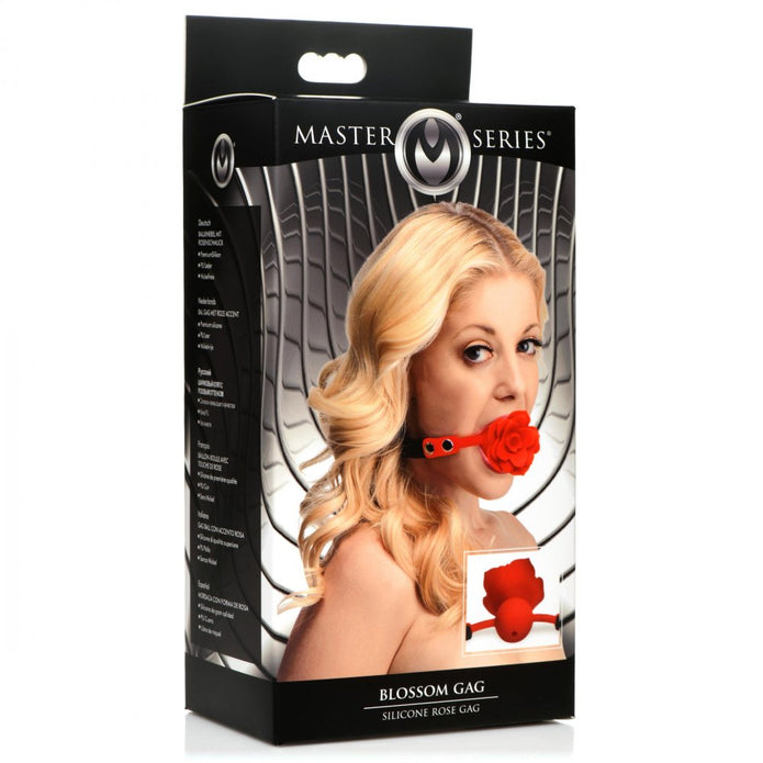 Blossom Gag Silicone Rose Gag ♥ Master Series