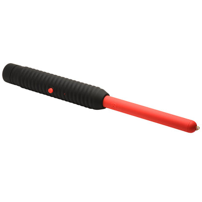 Spark Rod Zapping Wand for pinpoint e-stim sensations with ribbed handle and loud zap sound, perfect for sensory play and BDSM.

e-stim sensations, pinpoint shock, BDSM toy, electrosex gear, sensory play wand, ribbed handle, kink scene accessory, safe e-stim device