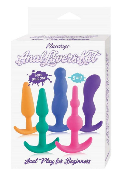 Anal Lovers Kit Silicone Anal Plugs - Multicolor Anal Lovers Kit: A 5-in-1 beginner-friendly set of body-safe silicone anal plugs. Ergonomic, waterproof, and perfect for gradual exploration.