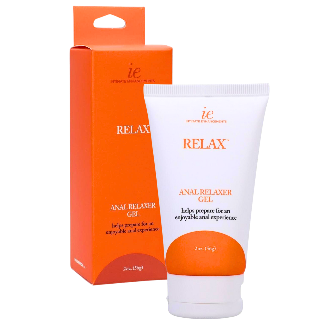 RELAX™ Anal Relaxer Gel 1312-15-BU

Warms and relaxes muscles for easy entry
Relaxes without numbing
PETA-Certified, cruelty-free
No parabens, sugar, lidocaine, or benzocaine
Directions
Apply a small amount to index finger and rub around your anal region.

Ingredients
Water (Aqua), Glycerin, Hydroxyethylcellulose, Zingiber Officinale (Ginger) Root Extract, Sucralose, Citric Acid, High Oleic Sunflower Oil, Oleo Resin Capsicum, Oleo Resin Cassia, Oleo Resin Ginger, Theobroma Cacao (Cocoa) Extract, Butylene Gl