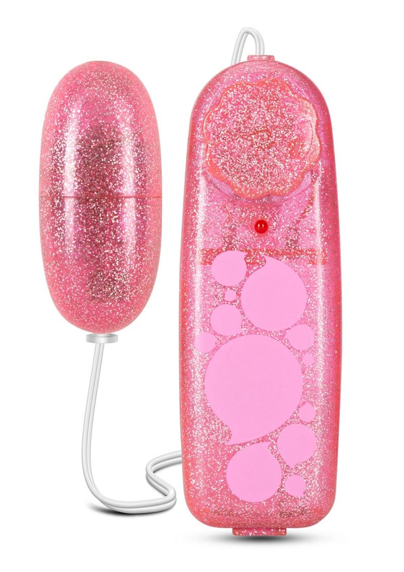 B Yours Glitter Power Bullet Vibrator with Remote Control - Pink B Yours Glitter Power Bullet vibrator with tunable speeds, waterproof design, and glitter finish.

Keywords: waterproof bullet vibrator, glitter vibrator, adjustable-speed bullet, body-safe ABS vibrator, glitter blue vibrator, glitter pink vibrator, versatile bullet vibrator, multi-speed bullet, compact bullet vibrator.