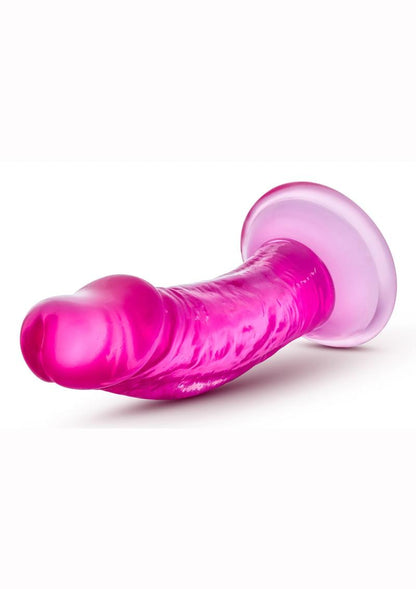 B Yours Sweet N' Small Dildo with Suction Cup - Pink - 4.5in