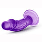 B Yours Sweet N' Small Dildo with Suction Cup - Purple - 4.5in