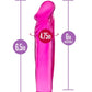 B Yours Sweet N' Small Dildo with Suction Cup - Pink - 6in