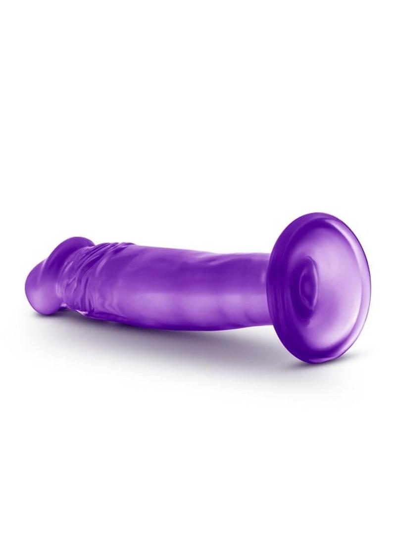 B Yours Sweet N' Small Dildo with Suction Cup - Purple - 6in