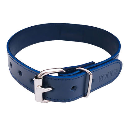 O Ring Studded Adjustable Leather Collar | Rogue