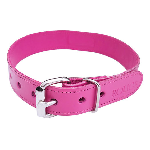 O Ring Studded Adjustable Leather Collar | Rogue