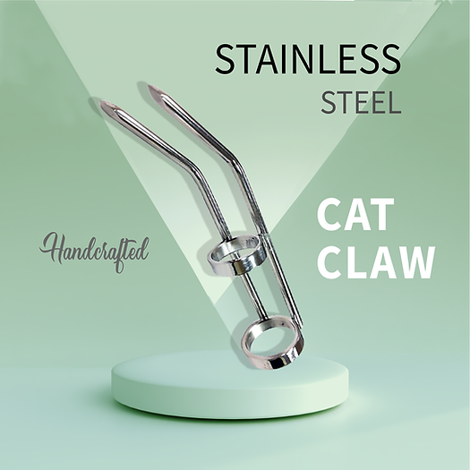 Stainless Steel BDSM Cat Claw Ring | Rogue