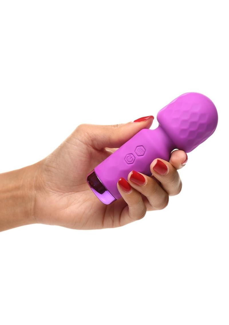 Bang! 10x Mini Waterproof Silicone Rechargeable Wand