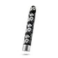 Black slimline vibrator with a white floral pattern, featuring RumbleTech™ vibrations, USB charging, and waterproof functionality.
Keywords: slimline vibrator, floral vibrator, black vibrator, RumbleTech vibrator, USB rechargeable vibrator, waterproof sex toy, elegant vibrator, body-safe sex toy, customizable vibrator, luxury adult toy.