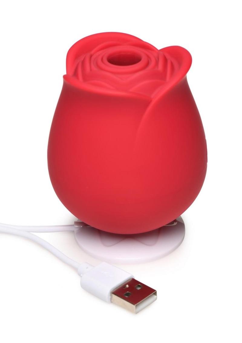 The Perfect Rose ♥  Rechargeable Silicone Clitoral Stimulator ♥ Bloomgasm