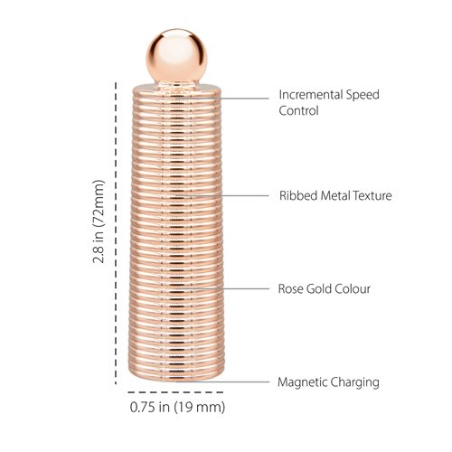 Blue bullet vibrator with rose gold accents and five silicone attachments in unique shapes, designed for targeted pleasure and versatile play. Keywords: bullet vibrator kit, Pillow Talk Secrets Desires, PowerBullet vibrator, silicone vibrator attachments, waterproof bullet vibrator, travel-friendly vibrator, rechargeable bullet vibrator, luxury vibrator set, versatile vibrator, rose gold bullet vibrator.