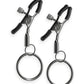 Bound Nipple Clamps C2 - Gray/Grey/Gun Metal/Metal