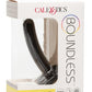 Black 4.5-inch slim silicone probe with suction cup; body-safe, waterproof, and harness compatible. Keywords: Boundless slim probe, 4.5-inch probe, silicone anal toy, waterproof probe, harness compatible probe, phthalate-free silicone toy, black slim probe, anal stimulation toy, P-spot stimulator, prostate massager, flexible suction cup probe, internal stimulation toy