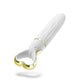 A chic, heart-shaped vibrator with 10 vibration modes, a tapered tip, and a gold-accented handle. Made from soft silicone, it’s splashproof, USB rechargeable, and compact for travel. 
Keywords: Delice vibrator, heart-shaped handle, chic vibrator, Puria silicone, UltraSilk finish, splashproof vibrator, USB rechargeable, travel-friendly vibrator, 10 vibration modes, compact vibrator, body-safe silicone, giftable vibrator