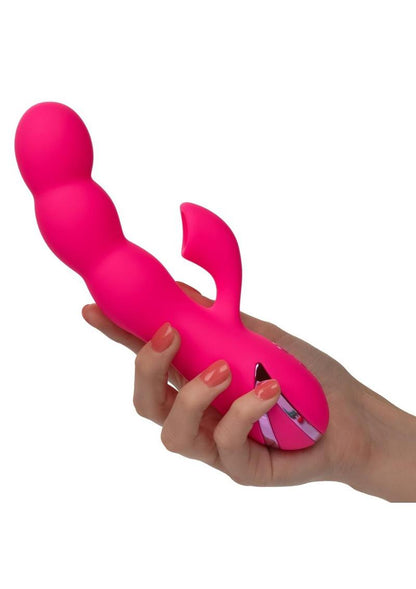 California Dreaming Oceanside Orgasm Rechargeable Silicone Rabbit Clitoral Stimulator