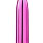 Chroma Petite sleek rechargeable vibrator with multi-speeds, water-resistant design, and vibrant colors. Keywords: Chroma Petite Vibrator, sleek rechargeable vibrator, water-resistant vibrator, colorful ABS vibrator, travel-friendly slim vibe, multi-speed vibrator, elegant metallic pink vibrator, rainbow vibrator, teal vibrator, discreet pleasure toy.