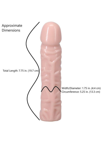 Doc Johnson Classic 10-Inch Dong in body-safe PVC with lifelike veined design, available in Black and White. Keywords: realistic large dong, lifelike veined dildo, phthalate-free dildo, Sil-A-Gel formula, G-spot stimulation, P-spot massage, anal-safe dildo, vaginal-safe dong, body-safe PVC dong, large realistic dong.