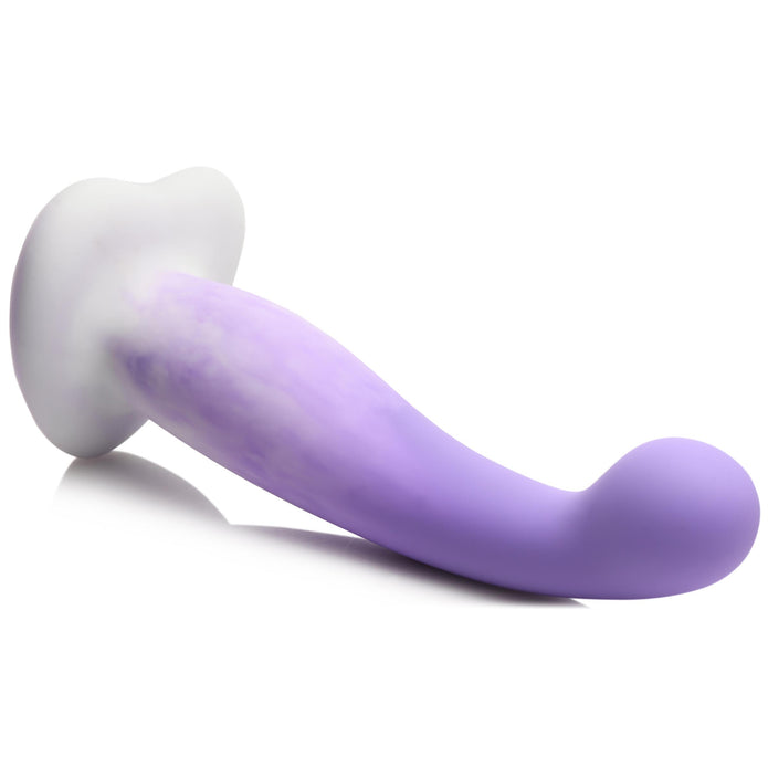 The Simply Sweet Slim G-Spot Silicone Dildo features a slim, silky shaft, a bulbous tip for spot-on stimulation, and a heart-shaped suction base. Made with body-safe silicone, it’s perfect for solo play or strap-on fun!

G-spot dildo, slim silicone dildo, strap-on compatible dildo, suction cup dildo, body-safe dildo, P-spot toy, A-spot stimulation, Curve Toys dildo, premium silicone toy, harness dildo.