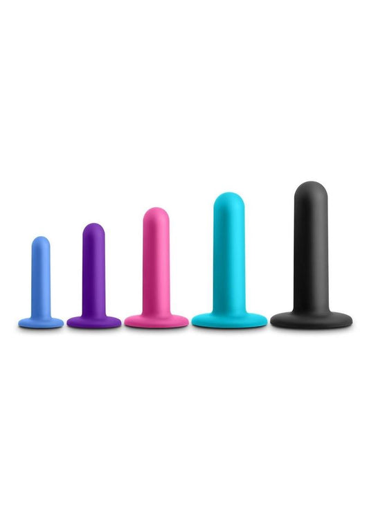 Colours Silicone Dilator Kit: 5-piece set of premium silicone dilators, assorted sizes and colors, compatible with all lubricants.