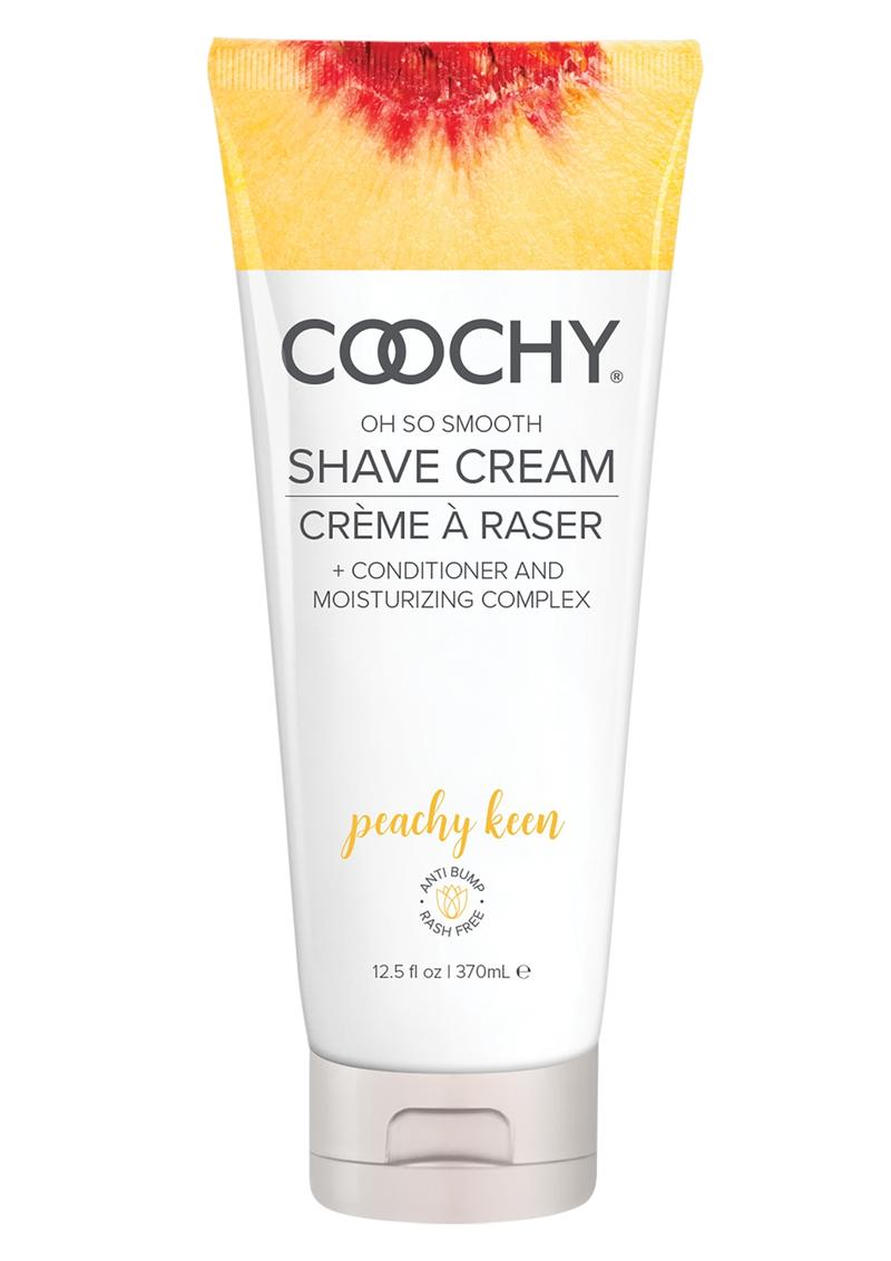 Coochy Shave Cream Peachy Keen - 12.5oz Coochy Peachy Keen shave cream, rash-free formula with Georgia peaches and vanilla scent, moisturizing and gentle for sensitive skin.
Keywords: shave cream, Coochy Rash Free shave cream, anti-razor burn shaving cream, Georgia peach shaving cream, sensitive skin shave cream, jojoba-infused shave cream, bikini area shaving cream, paraben-free shaving cream, Classic Brands Coochy, smooth skin shave solution.