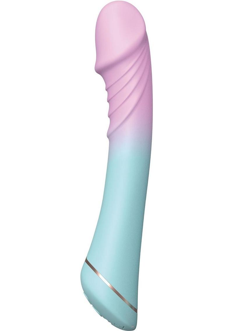 Cotton Candy Play Toys Flufferella Vibrator with 9 frequencies, USB rechargeable, and body-safe silicone.

silicone vibrator, body-safe silicone vibe, 9 speed vibrator, rechargeable vibrator, waterproof vibrator, intimate exploration toy, lightweight silicone vibrator, USB charging vibrator.