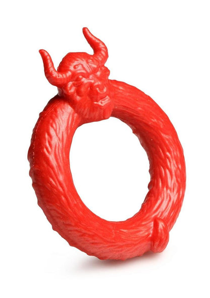 Beast Mode C-Ring, bull-inspired red silicone cock ring for stamina and roleplay.
bull-inspired cock ring, fantasy cock ring, creature cock ring, silicone cock ring, phthalate-free C-ring, body-safe cock ring, red cock ring, stamina-enhancing ring, roleplay cock ring.

